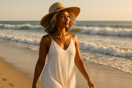 How to Protect Grey Hair from Sun Damage