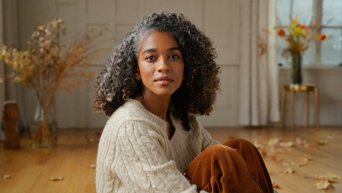 Fall Haircare Tips for Grey and Curly Hair: Why Hydration Matters Most