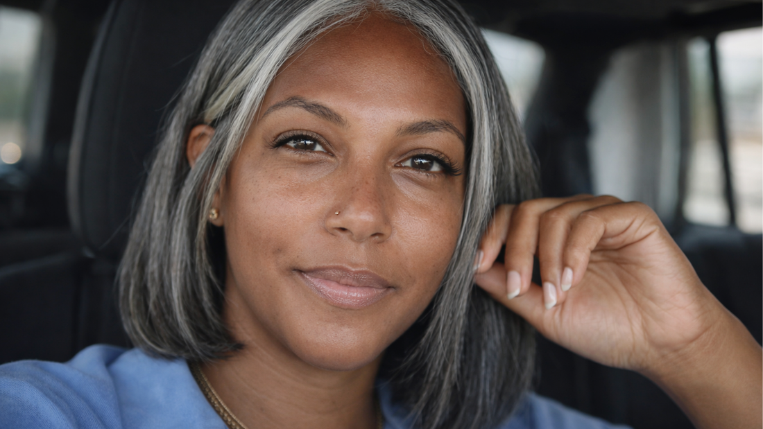 Wash Day, The Grey-Hair Way: Clean Without the “Squeaky” Strip