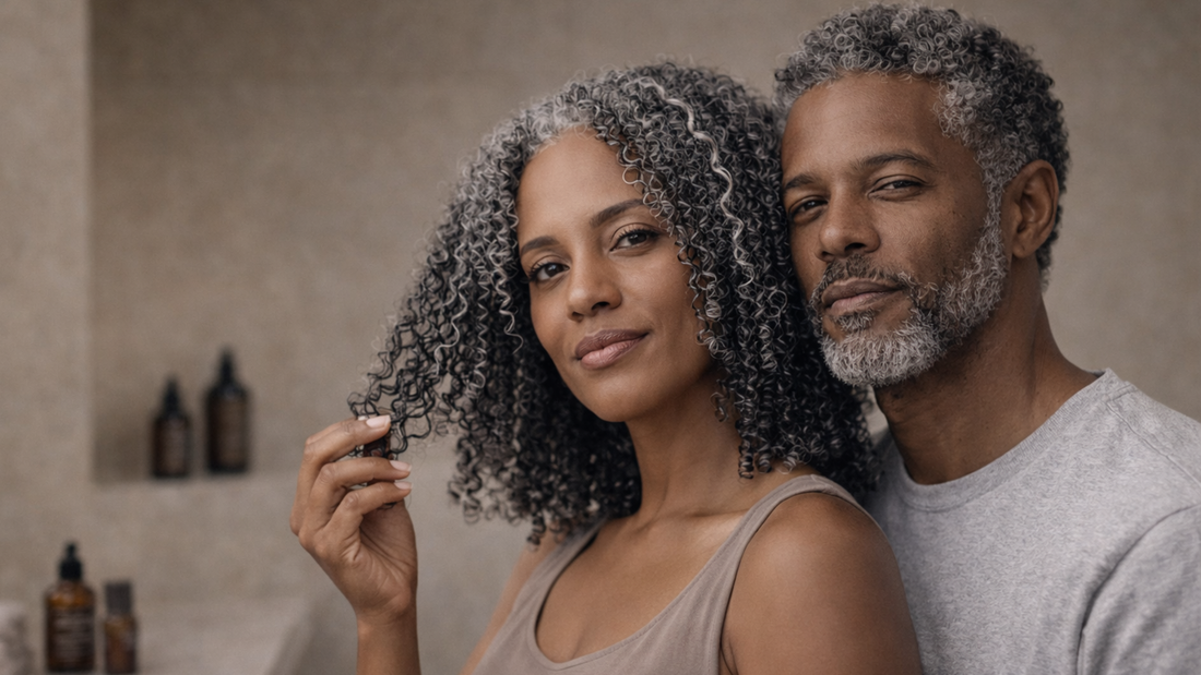 3-Step Grey Hair Care Routine Using Manhattan Grey Products