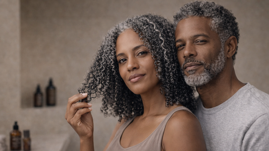 3-Step Grey Hair Care Routine Using Manhattan Grey Products