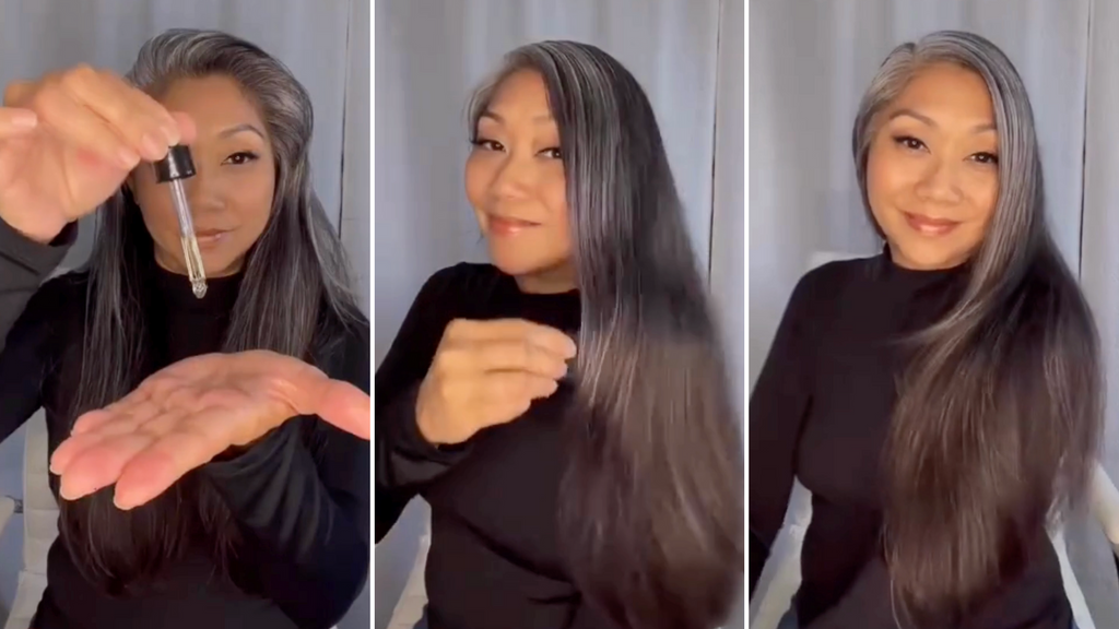 How To Achieve a Shiny and Sleek Look With Grey Hair