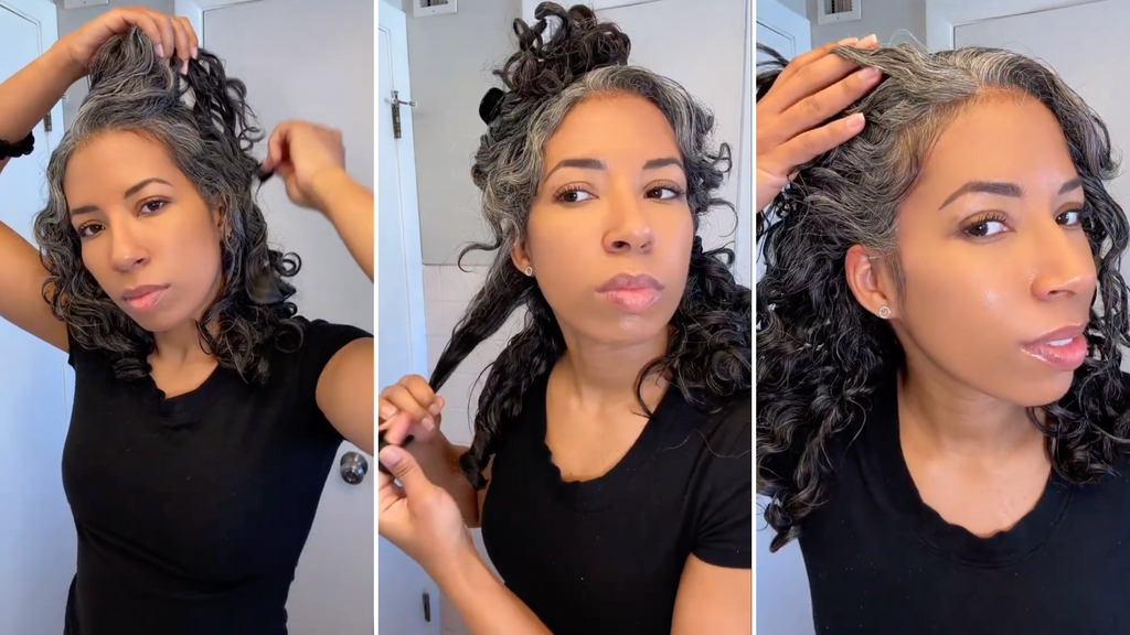 Revive Your Curls: Refresh & Hydrate Your Grey