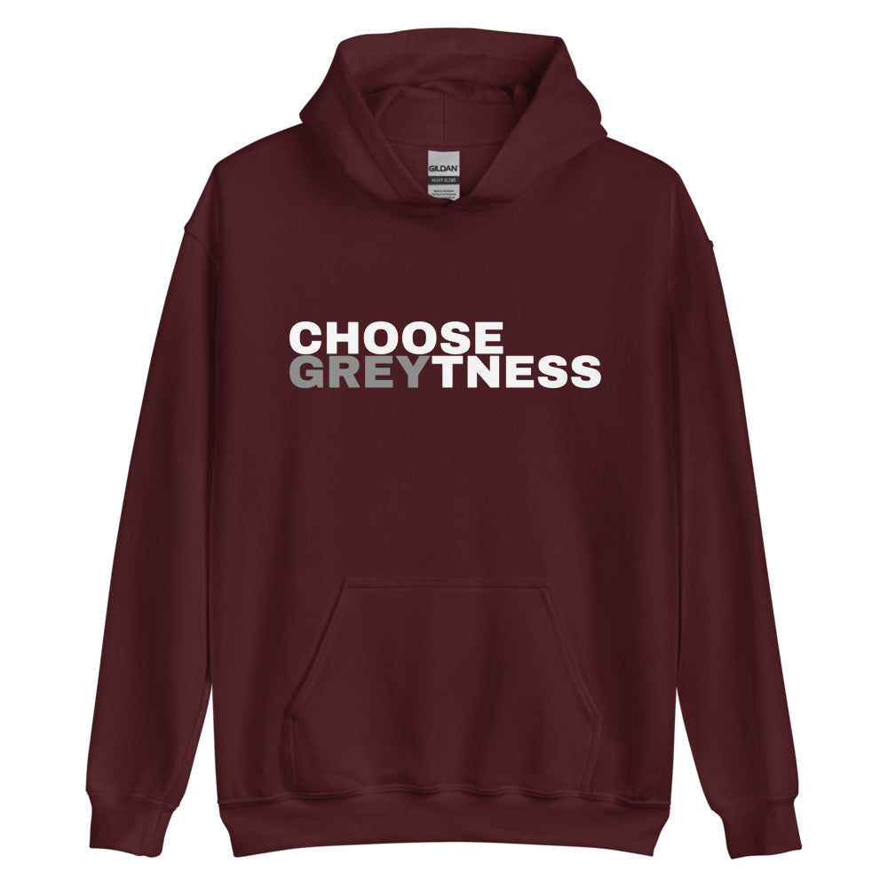 Choose Greytness Hoodie - MANHATTAN GREY