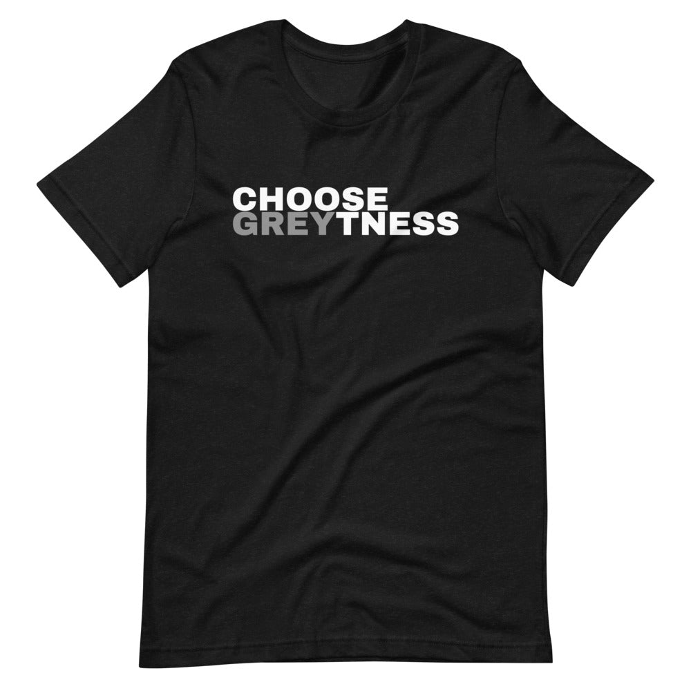 Choose Greytness Short Sleeve T-Shirt - MANHATTAN GREY